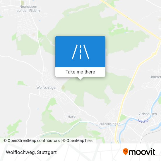 Карта Wolflochweg