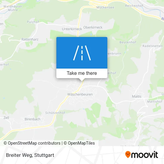 Карта Breiter Weg