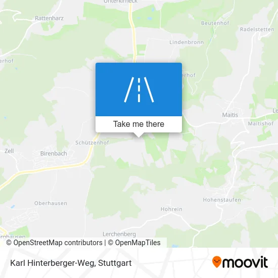 Карта Karl Hinterberger-Weg