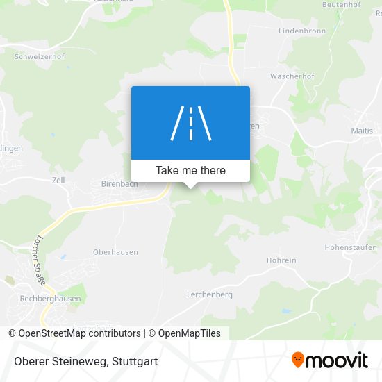 Карта Oberer Steineweg