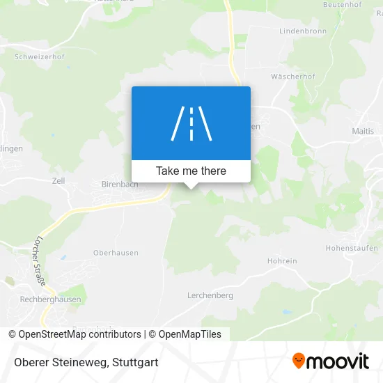 Карта Oberer Steineweg