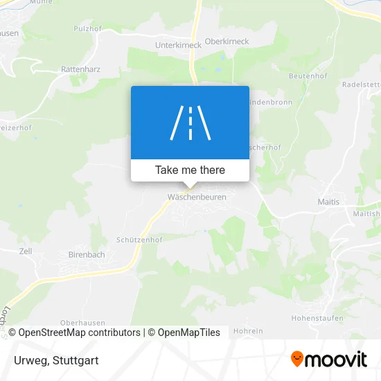 Карта Urweg