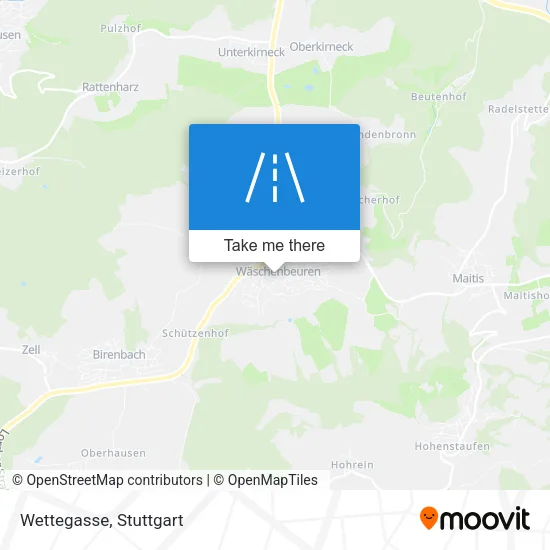 Карта Wettegasse
