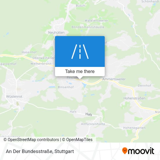 Карта An Der Bundesstraße