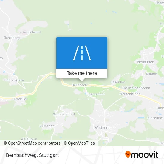 Карта Bernbachweg