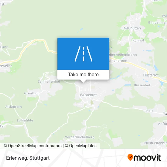 Карта Erlenweg