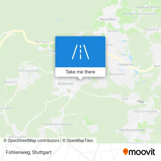 Карта Fohlenweg