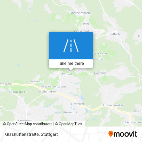 Glashüttenstraße map