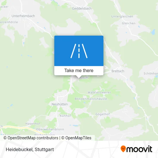 Карта Heidebuckel
