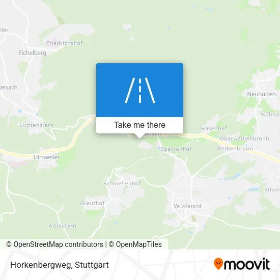 Карта Horkenbergweg