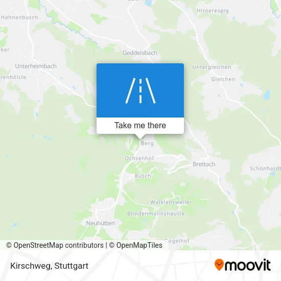 Карта Kirschweg