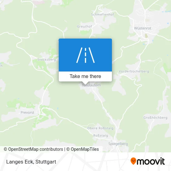 Карта Langes Eck