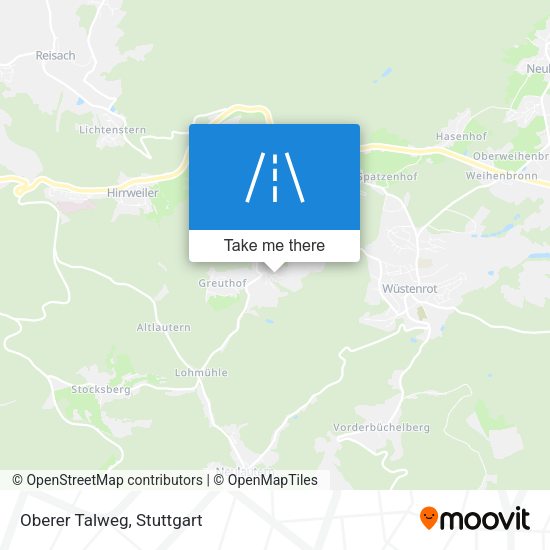Карта Oberer Talweg