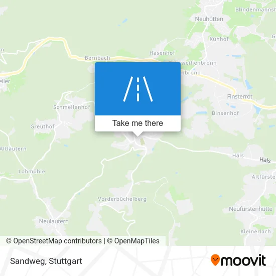 Карта Sandweg