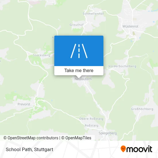 Schulweg map