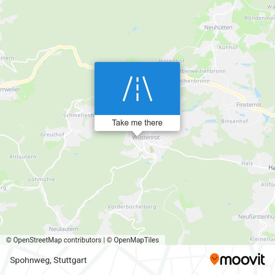 Карта Spohnweg