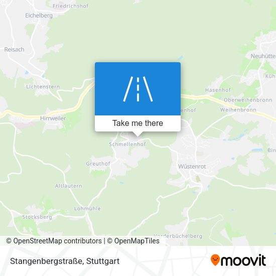 Stangenbergstraße map