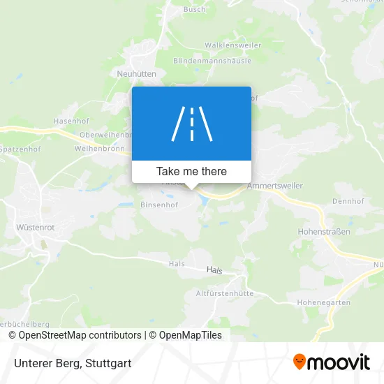 Карта Unterer Berg