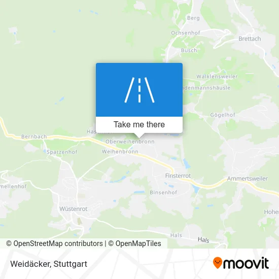 Карта Weidäcker