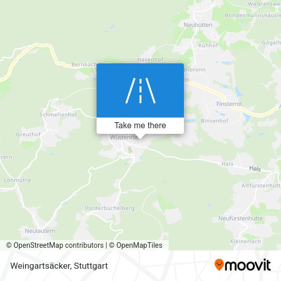 Карта Weingartsäcker