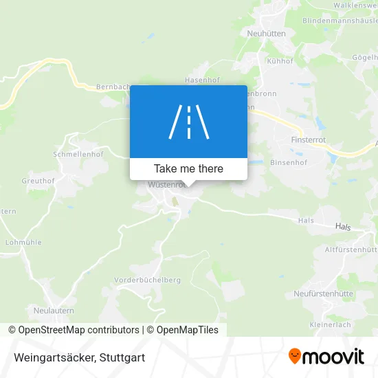 Карта Weingartsäcker