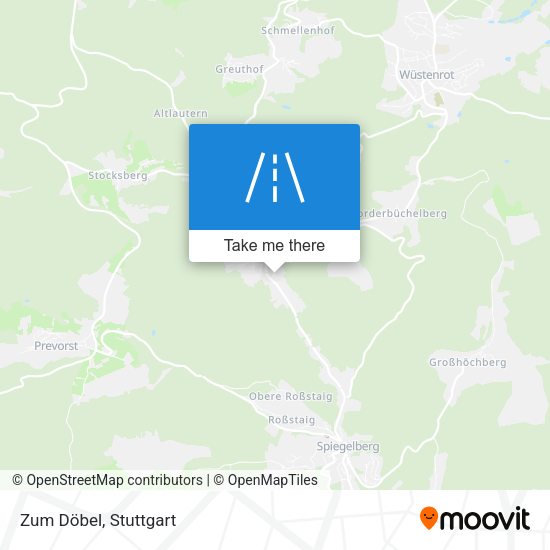 Карта Zum Döbel