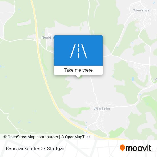 Bauchäckerstraße map