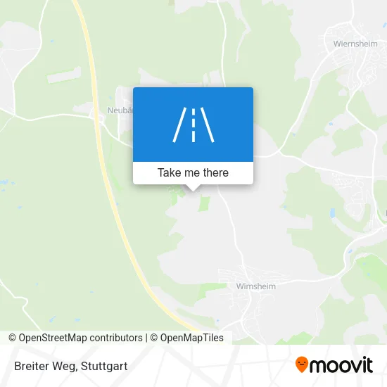 Карта Breiter Weg