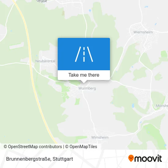 Карта Brunnenbergstraße