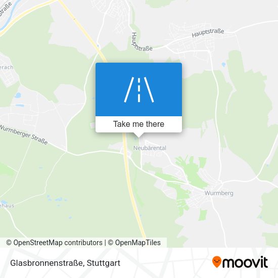 Glasbronnenstraße map