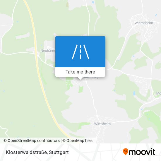 Klosterwaldstraße map