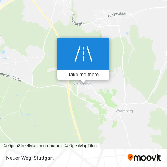 Карта Neuer Weg