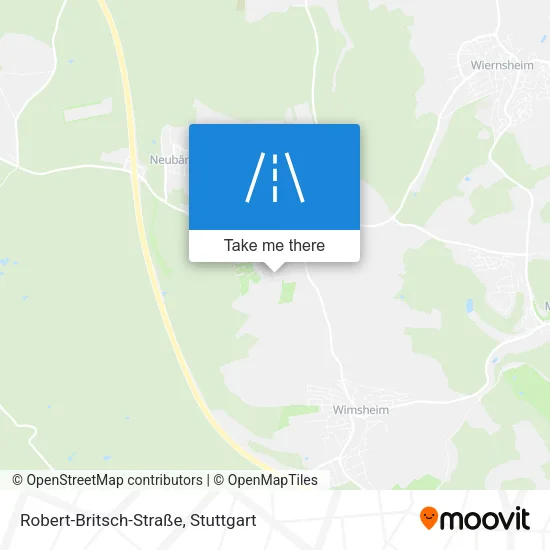 Карта Robert-Britsch-Straße