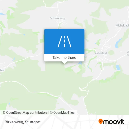 Карта Birkenweg