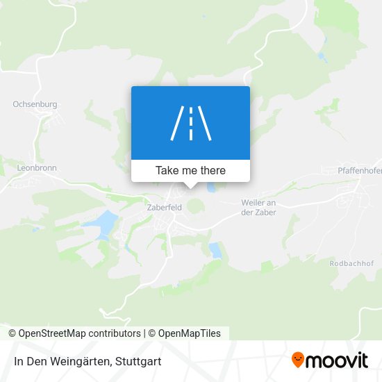 In Den Weingärten map