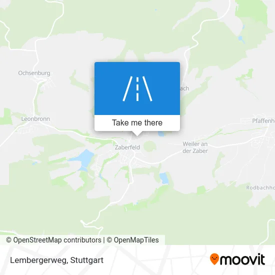 Карта Lembergerweg