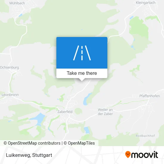 Карта Luikenweg