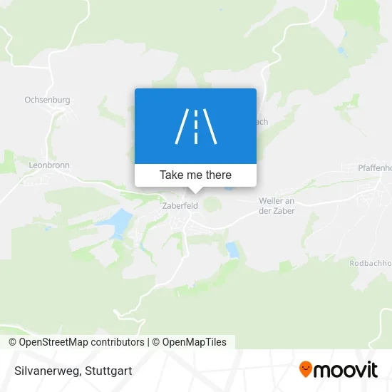 Карта Silvanerweg