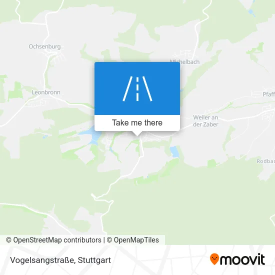 Карта Vogelsangstraße