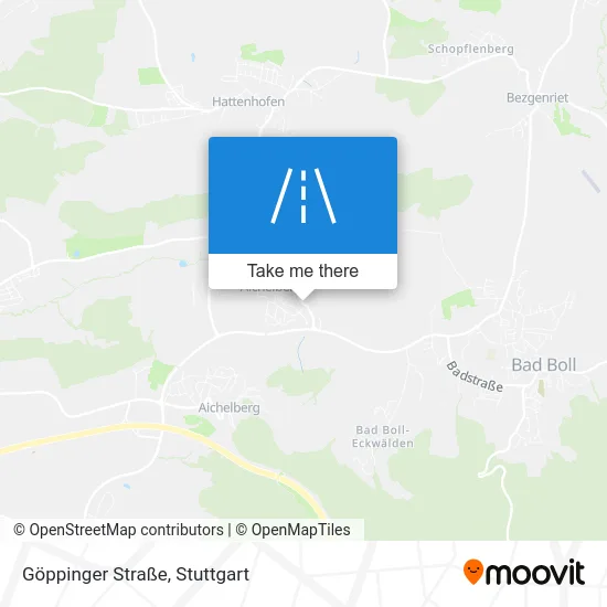 Карта Göppinger Straße