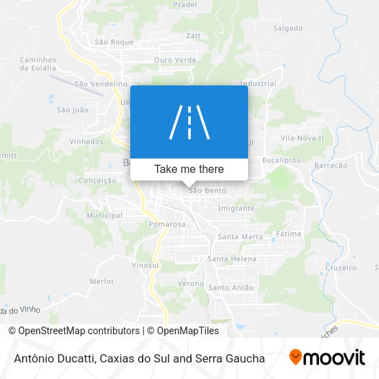Antônio Ducatti map