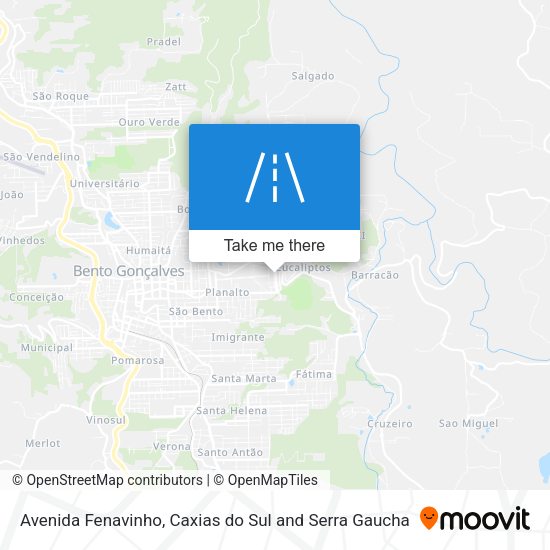 Avenida Fenavinho map