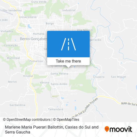 Marlene Maria Puerari Ballottin map