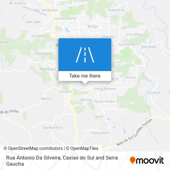 Rua Antonio Da Silveira map
