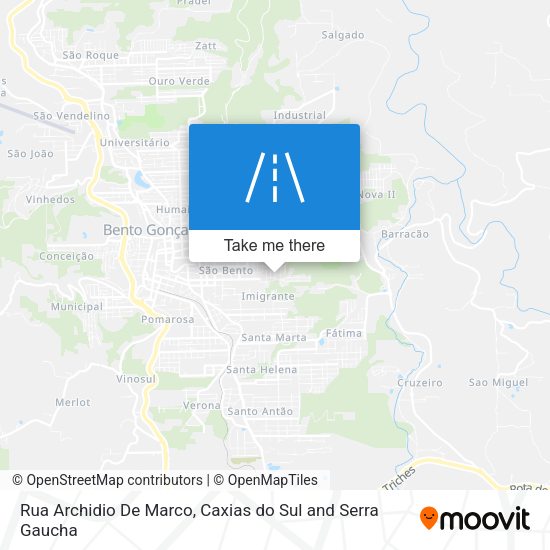 Rua Archidio De Marco map