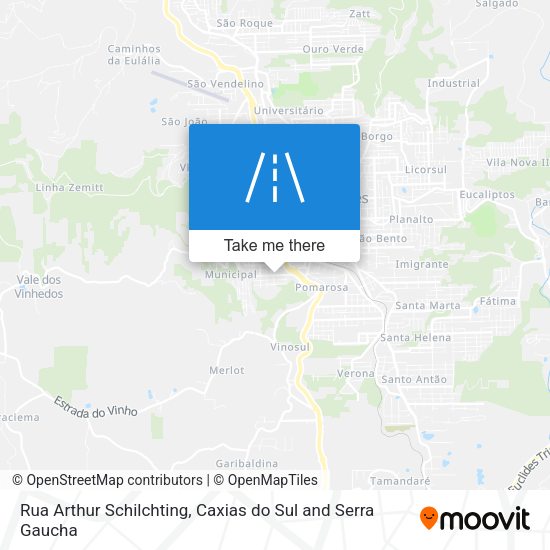 Rua Arthur Schilchting map