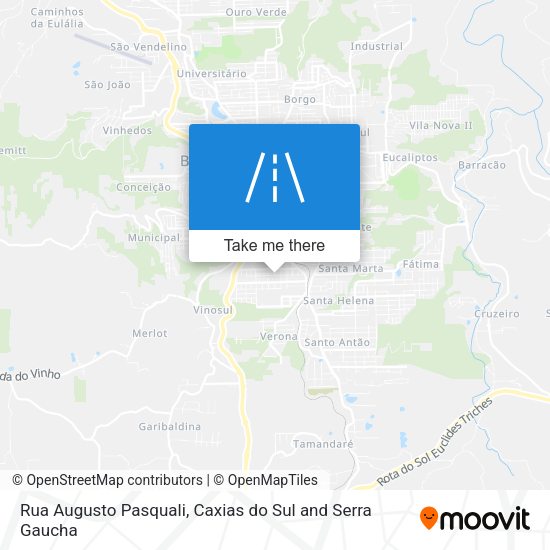 Rua Augusto Pasquali map