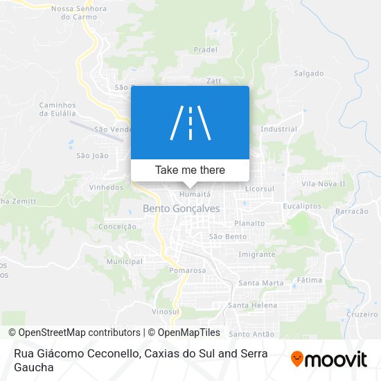 Rua Giácomo Ceconello map