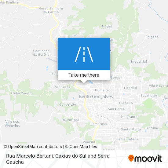 Rua Marcelo Bertani map