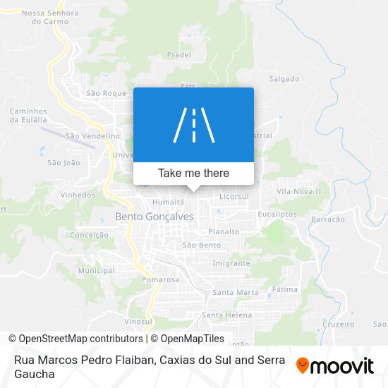 Rua Marcos Pedro Flaiban map